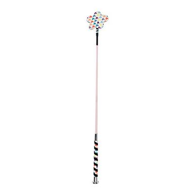 PFIFF 102772 'Flower & Hearts' barnvårt, 65 cm längd, rosa