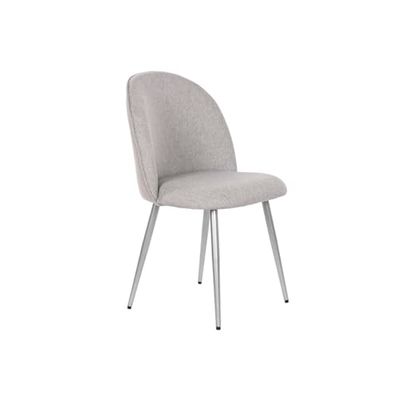 Home ESPRIT Chaise Grise argentée 50 x 52 x 84 cm