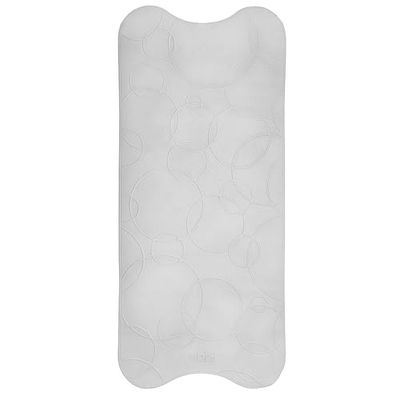 Ubbi Tappetino da bagno antiscivolo per bambini, morbido, testurizzato, potente ventosa, per neonati e bambini, colore grigio