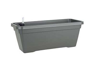JARDINIÈRE Venezia L 80CM Auto-ARROSAGE Anthracite