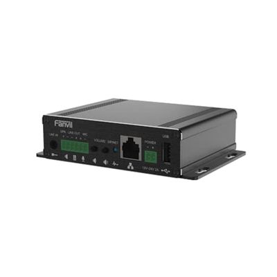 Fanvil PA3 SIP Paging Gateway Amplificateur Audio Gestion de Caméscope
