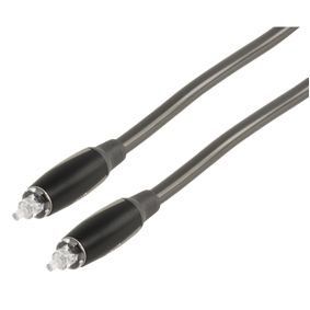 HQ High-End - Cabo de fibra ótica com conectores arredondados com luz (3 m)