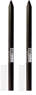 Maybelline Tattoo Liner Gel Pencil, 900 Deep Onyx Black, 1 Count (Pack of 2)