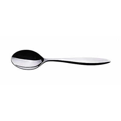 Genware NEV-TES-TD Teardrop Tea Spoon, 18/0