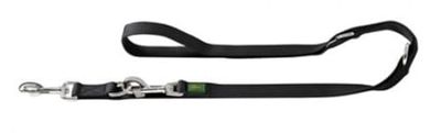 HUNTER Nylon Adjustable Extra Long Lead, 25/300 cm, Brown Guinzaglio, Marrone