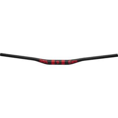 Guidon SIXC relevé 20mm - 35 x 820 - carbone/rouge
