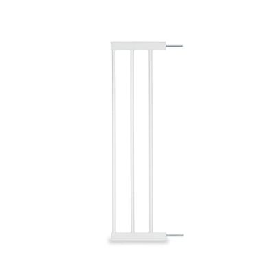 hauck 21 cm förlängning kompatibel med barnskyddsgaller Clear Steg 2, Open N Stop 2, Open N Stop KD, Stop N Safe 2, Autoclose N Stop 2, utan borrning, dörr- och trappskyddstillbehör (vit)