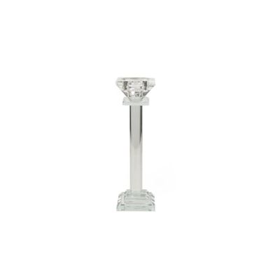 Romimex Clear Glass Tea Light Holder 6 x 25 x 6 cm