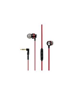 Sennheiser CX 300S oorkanaalhoofdtelefoon met universele slimme afstandsbediening - rood