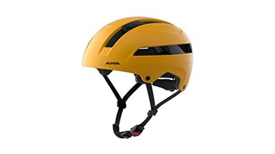 ALPINA Unisex - Vuxna, SOHO Cykelhjälm, burned-yellow matt, 51-56 cm