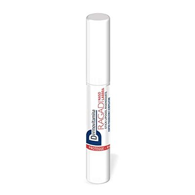 Ragadi Naso Labbra - Stick per labbra e naso screpolate - Stick lipogel rigenerante - Idrata e nutre la pelle della zona naso-labiale - 3 ml - Dermovitamina