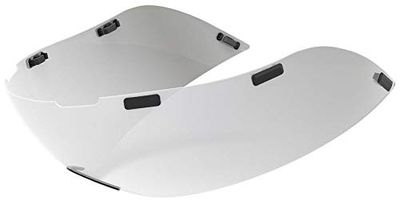GIRO TOP 768686047619, Visiera Giro Aerohead Clear/Silver M 21 Unisex Adulto, Bianco, Taglia Unica