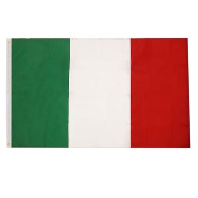 AZ FLAG - Bandiera Italia Premium - 150 x 90 cm - Bandiera Italiana cucita Nylon 200D con occhielli metallici integrati - 200 g