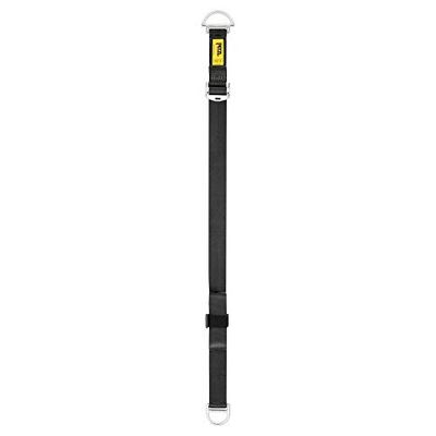 PETZL Unisex vuxen justerbar ankor rem dubbelt nyckelband med stötdämpare, flerfärgad, en storlek