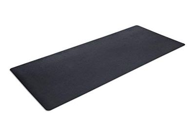 MotionTex Alfombrilla de equipo de ejercicio para debajo de la cinta de correr, bicicleta estacionaria, máquina de remo, elíptica, equipo de fitness, protección de suelo de gimnasio en casa, 36 x 84