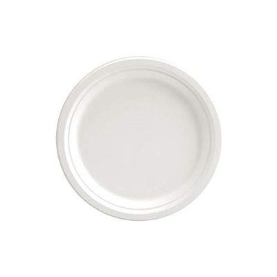 NATUREstar Assiette bio Single ronde canne à sucre