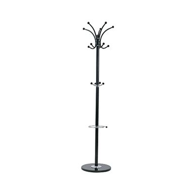 Compactor Coat Stand, Black, 38 x 170.1cm