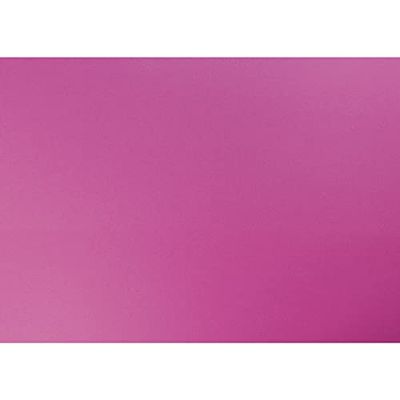 Clairefontaine - Ref 455387C - Recycled Coloured Paper (Pack of 25 Sheets) - 50 x 65cm in Size, 120gsm Recycled Paper, Acid Free, Deep-Dyed Colour - Fuchsia