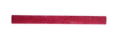 Caravan Pink Enamel Metal LG Tight Overlap Barrette French Hand