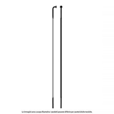 Sapim, Cx-Ray INOX J-Bend, szprychy, czarny, 262Mm, Unisex-Dorosły