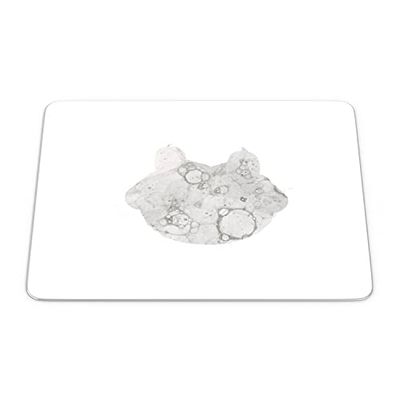 Bonamaison, Tappetino per mouse rettangolare con stampa digitale pop art, base antiscivolo, per ufficio e casa, dimensioni: 22 x 18 cm