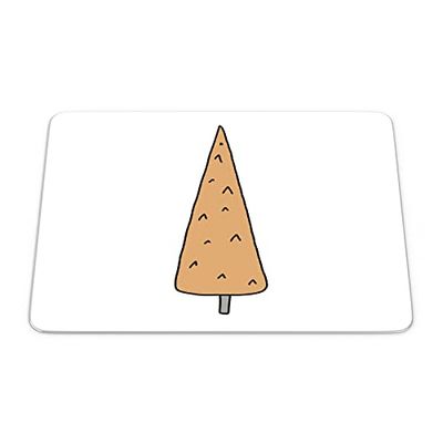 Bonamaison, Rechthoek Pop Art Digital bedrukte muismat, antislip onderkant, voor kantoor en thuis, grootte: 22x18 cm