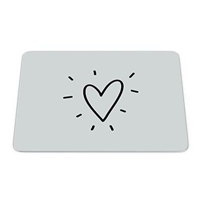 Bonamaison, Tapis de Souris Rectangle Imprimé Numériquement, Fond Antidérapant, pour Bureau et Maison, Taille: 22x18cm