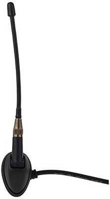 Jensen JAN139 Antenne mât Universelle Robuste en Caoutchouc à Montage Haut/latéral Noir 15,2 cm