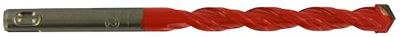 TIVOLY – Broca 2 en 1 hormigón/azulejos de alto rendimiento Ø12 mm/L160 mm – Taladrado Azulejo, loza, hormigón vibratorio y piedra – Cola SDS+ para perforador