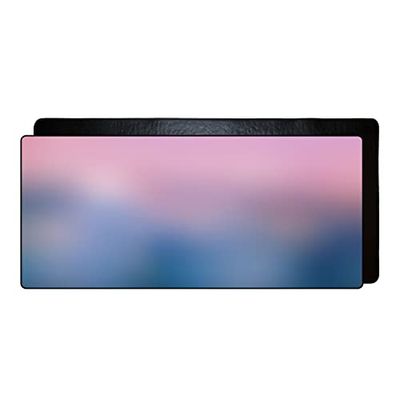 Gaming Mouse Pad da gioco rettangolare in tessuto stampato in digitale, fondo antiscivolo, bordo cucito nero per FPS, MOBA, giochi per giocatore singolo XL, dimensioni: 90X40 cm