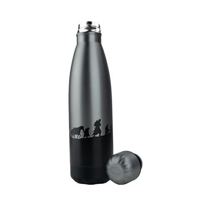 Cinerepliche The Lord of The Rings - The Fellowship of The Ring 500 ml Insulated Stainless Steel Bottle - Officially Licensed