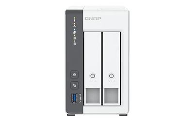 2-BAY ARM 4C 2GHZ 2XSATA 6GB/S 3.5/2.5IN 4GB RAM 1XGBE 1X2.5GBE
