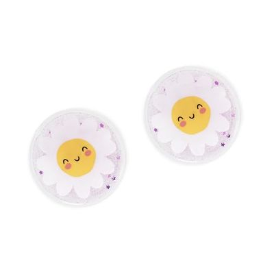 Legami - Refreshing and Reusable Eye Pads - Chill Out, Soothing Effect, Immediate Relief After 10 Minutes of Application, Daisy Theme
