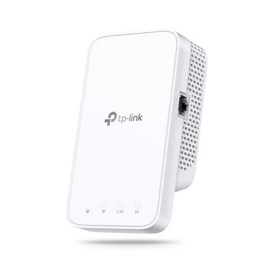 TP-Link RE330 Mesh Dual-Band WLAN Repeater AC1200 (867Mbps 5GHz + 300Mbps 2.4GHz, WLAN Amplifier, App Control, Signal Strength Display, Compatible with All WLAN Devices, AP Mode), White