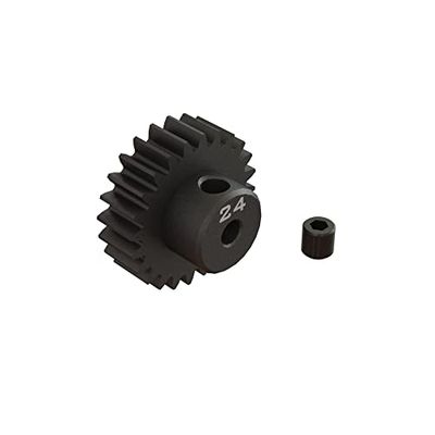 ARRMA ARA311086 24T 0.8Mod 1/8 "Boring CNC Staal Pinion Gear Accessoire