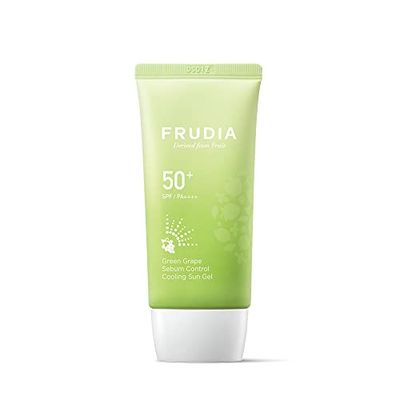 Frudia Uppfriskande gel med grön druva talg kontroll Sunscreen