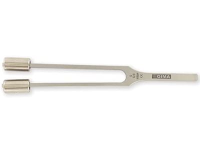 GiMa 31230 Diapason alliage 128 Hz, avec poids, emballage 1 pièce