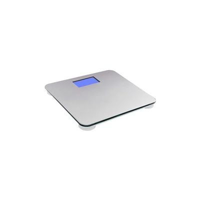 Báscula de baño digital, pantalla LCD, diseño elegante, medición precisa, ideal para control de peso y salud en el hogar.