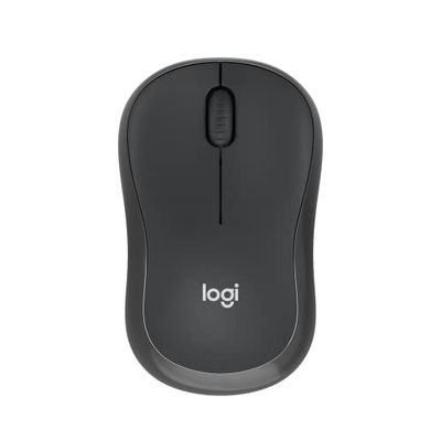 Logitech M240 Silenzioso Bluetooth Mouse, Wireless, Compatto, Portatile, Smooth Tracking, durata batteria 18 mesi, per Windows, macOS, ChromeOS, Compatibile PC, Mac, Laptop, Tablet - Grafite