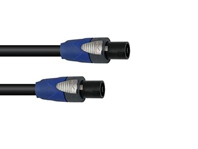 Speaker Speakon 2x4 PSSO Kabel 1,5 m SW