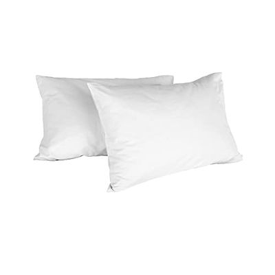 Sogni e Capricci Max par enfärgade örngott, 100% bomull, vit, 52 x 82 cm