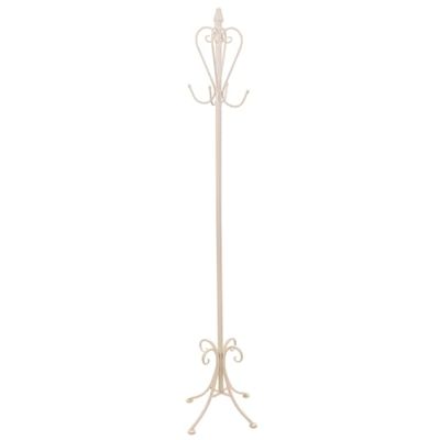 Kledingrek van smeedijzer, wit