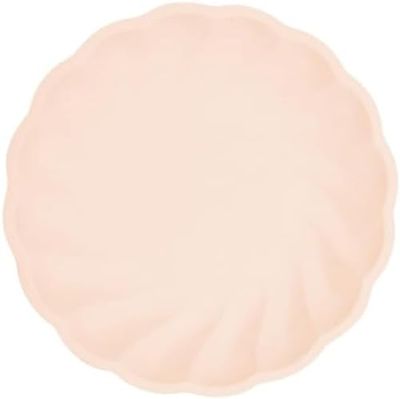 Amscan – tallrik vert decor, 6 stycken, diameter 22,9 cm, festservis av snabbt förnybara råvaror, för födelsedagar, grillfester, årsdagar och mycket mer.