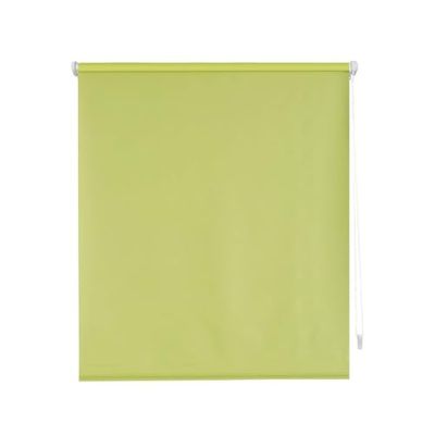 INTERBLIND | Estor Enrollable Easyfix Opaco Liso Tamaño 67x180 - Estor Blackout SIN Herramientas Tamaño Tela 64x175 - Estor Opaco Color Pistacho