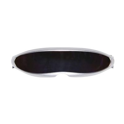Widmann Silver Robot Glasses Glasses Accessory for Space & Science Fiction Fancy Dress Up Costumes & Outfits
