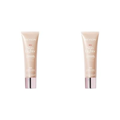 Revlon SkinLights Face Glow Illuminator, Sunrise Luster (Pack of 2)