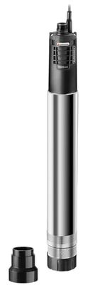 Bomba submersível 6000/5 inox automática Premium da GARDENA para poços perfurados: bomba submersível para poços, fluxo 6000 l/h, aço inoxidável, automática, seguro de marcha a seco (1499-20)
