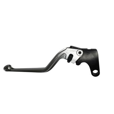 ACCOSSATO Levier gauche gris pour Yamaha FZ6 FAZER S2 ABS (RJ14) de 2008 à 2009 (CC 600)