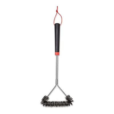 Brosse inox triangulaire, 46 cm