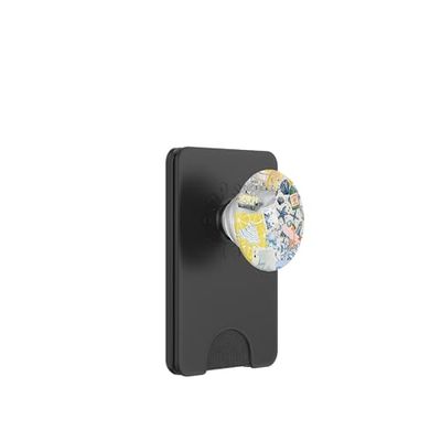 Collage Lindo Europeo Verano Playa Costera PopSockets PopWallet para MagSafe